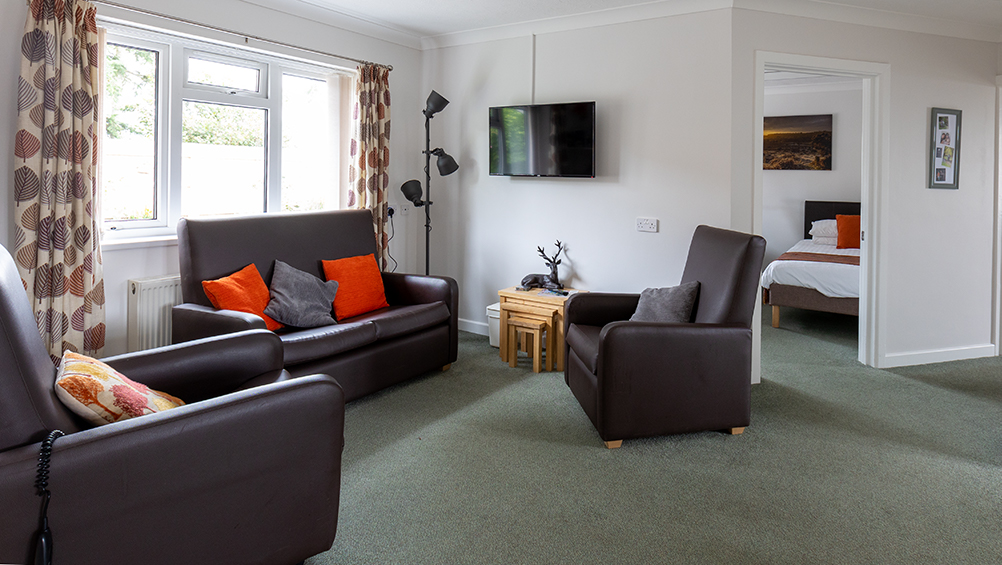 Open Plan living area - accessible for wheelchairs